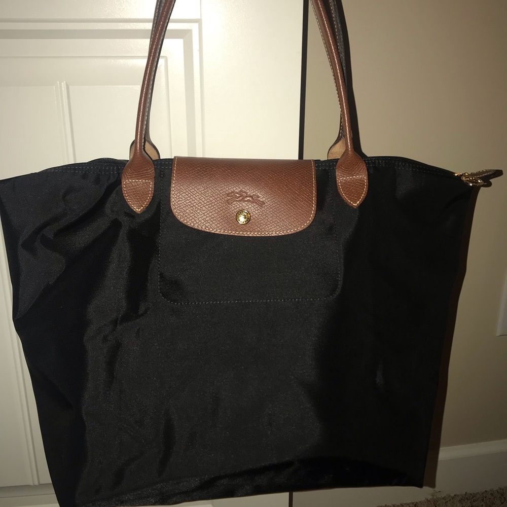 Longchamp large black bag
